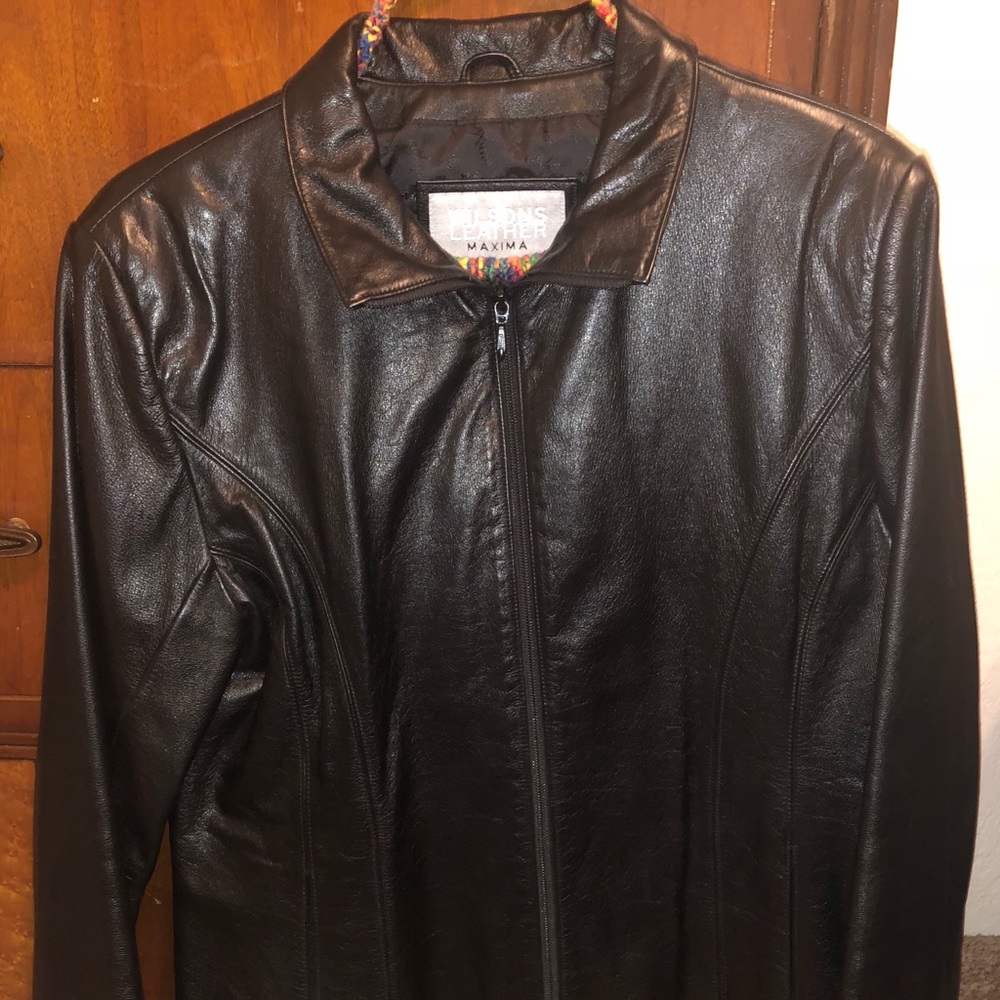 Leather jacket